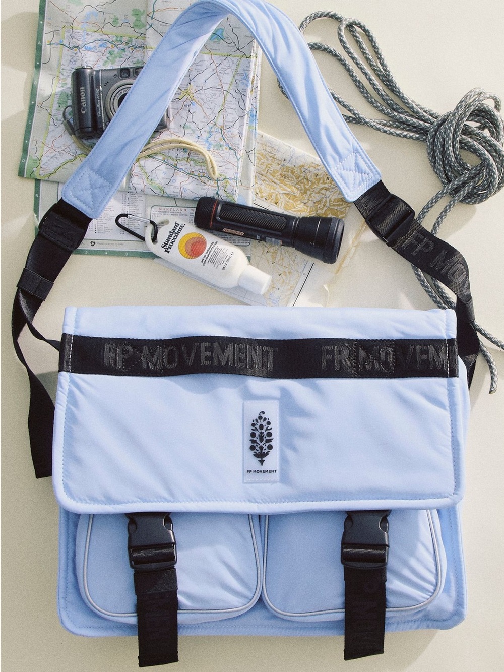 Free People FP Movement In Motion Messenger Bag